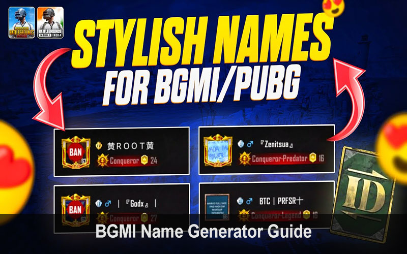 BGMI Name Generator Guide